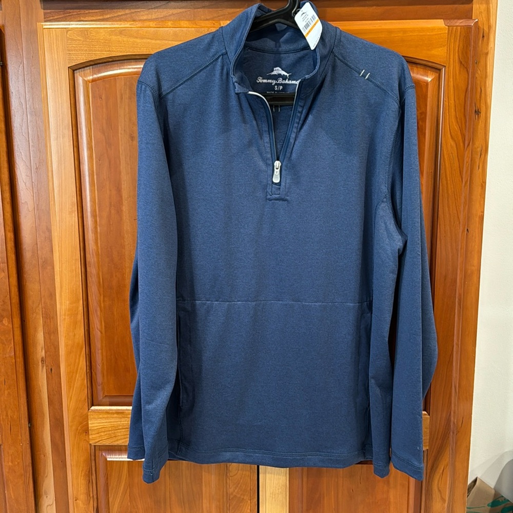 Brand New Tommy Bahama pullover 1/4 zip. NWT extremely comfortable